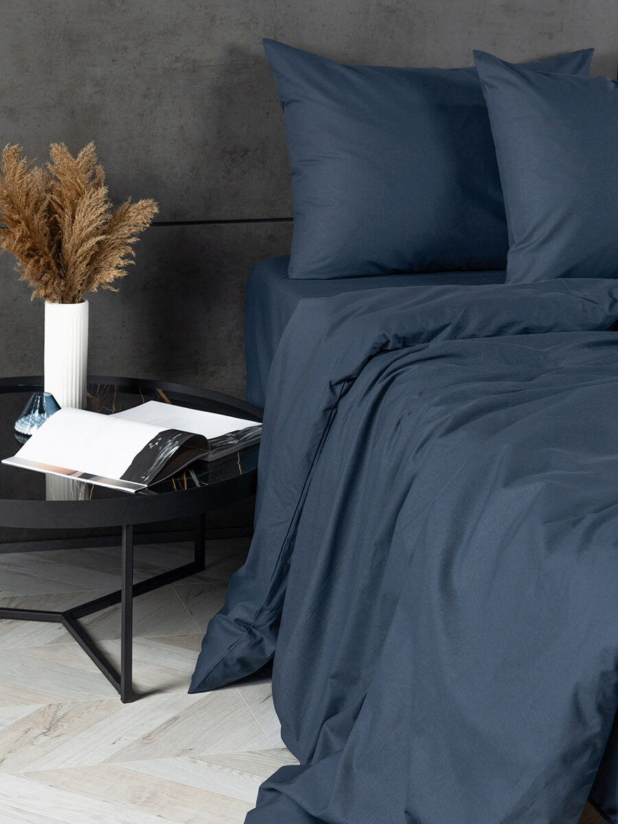 

Комплект постельного белья без простыни Comfort Cotton (Комфорт Коттон) Синий, Comfort Cotton (Комфорт Коттон) Синий