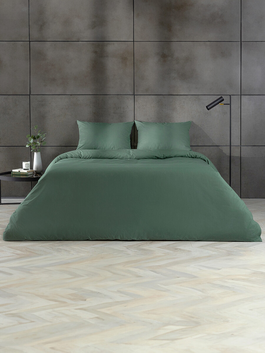 

Комплект постельного белья без простыни Comfort Cotton (Комфорт Коттон) Зеленый, Comfort Cotton (Комфорт Коттон) Зеленый