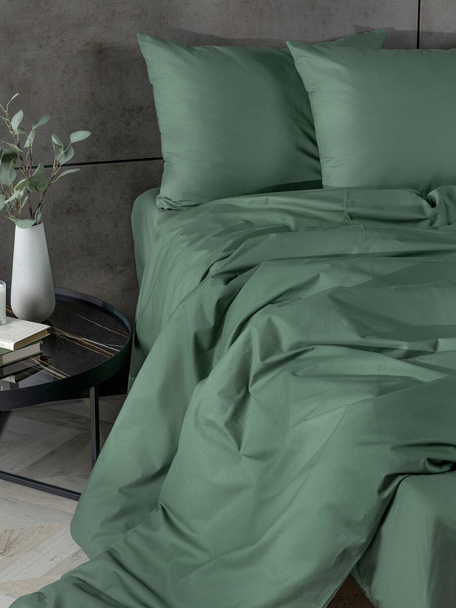 

Комплект постельного белья без простыни Comfort Cotton Зеленый, Comfort Cotton Зеленый
