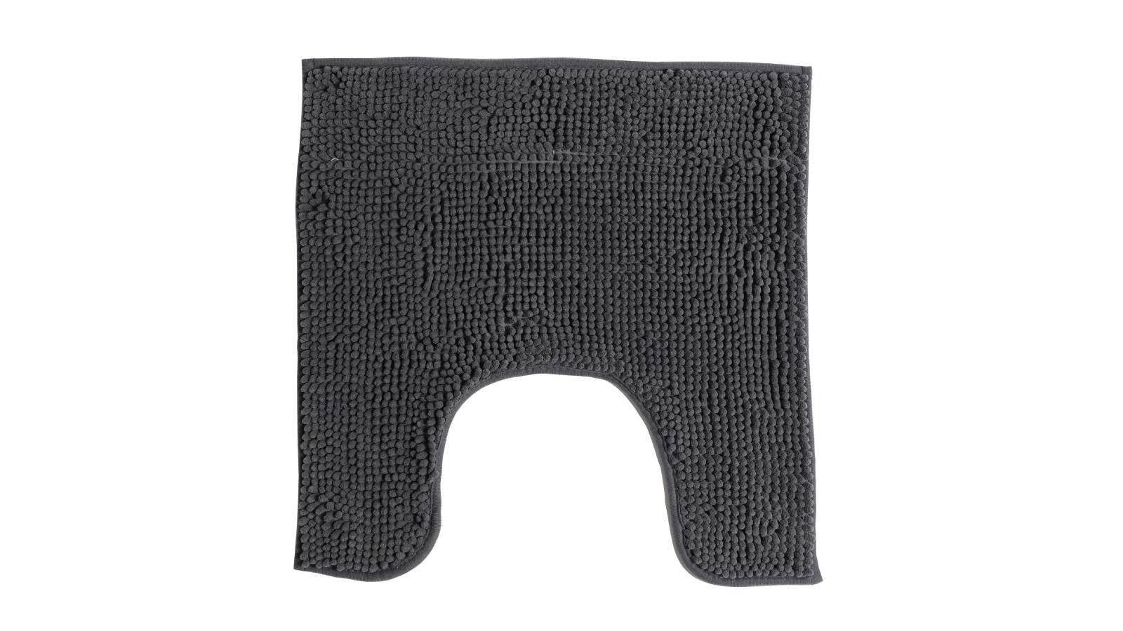 

Коврик для туалета Chenille серый, Chenille серый