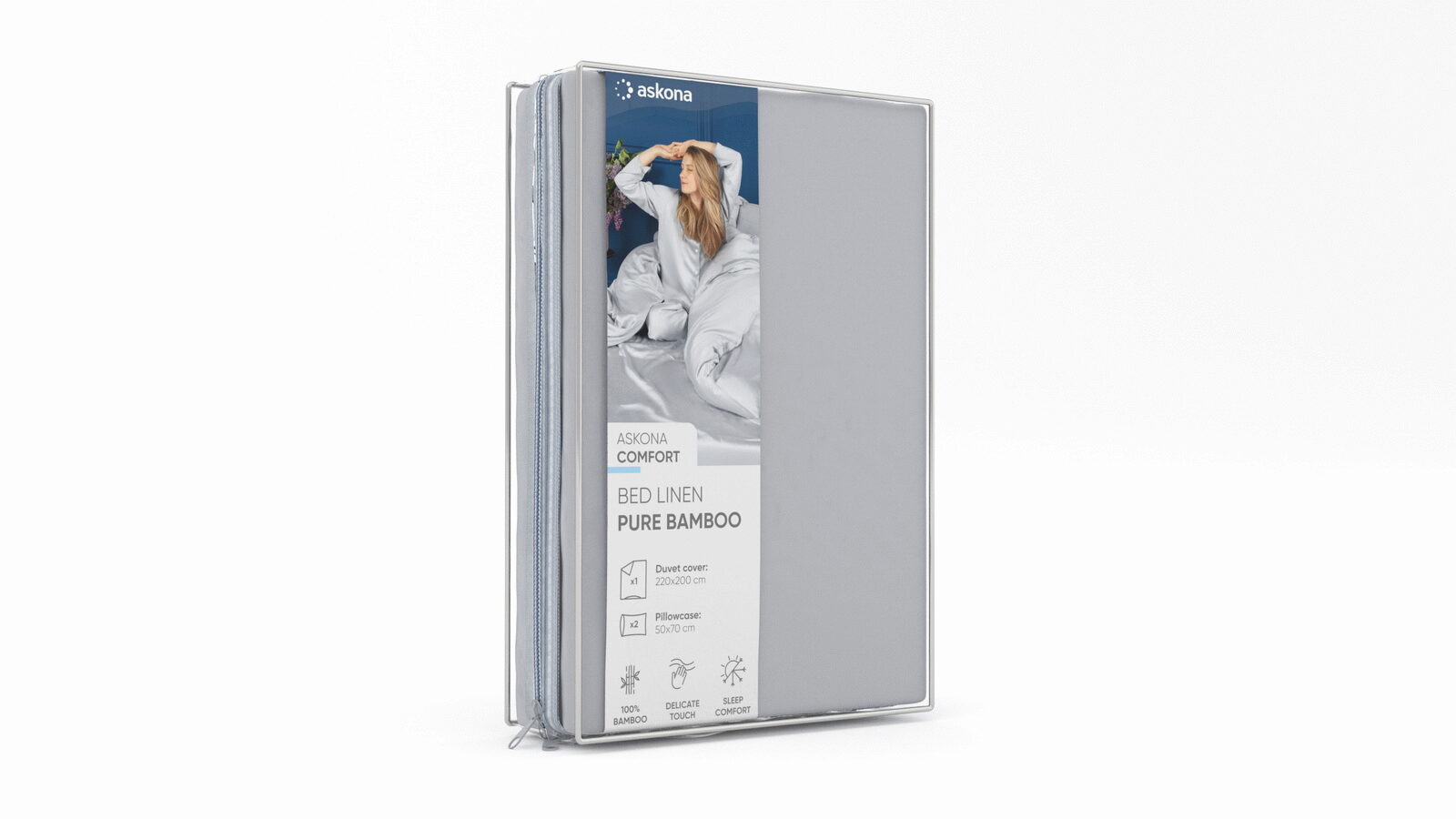 

Комплект постельного белья без простыни Pure Bamboo Платина, Pure Bamboo Платина