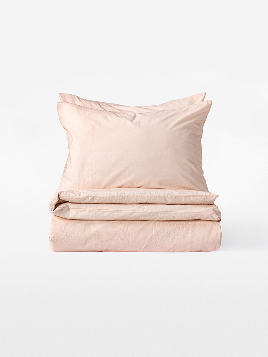 Комплект постельного белья без простыни Organic Cotton (Органик Коттон) Персиковый