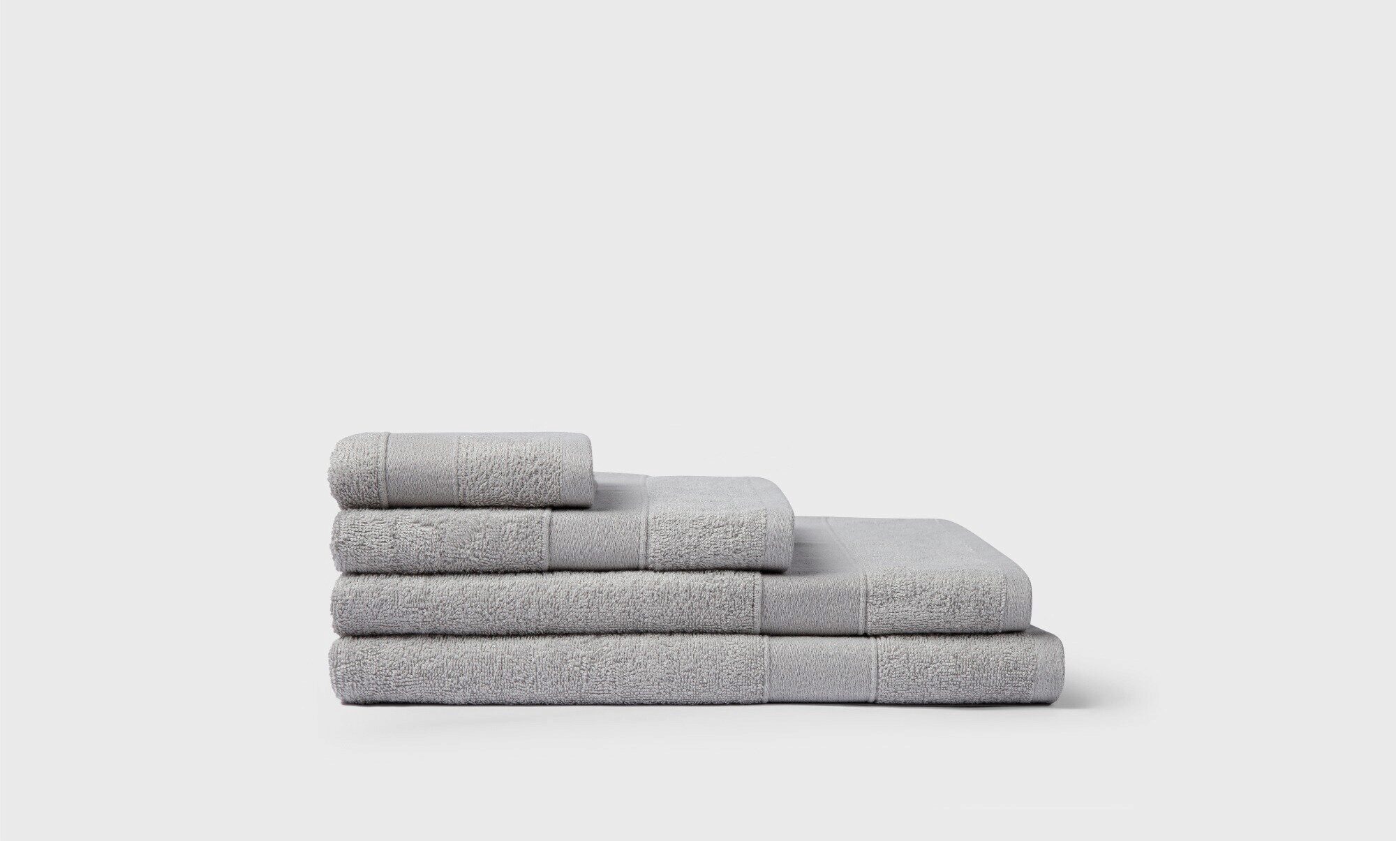 Полотенце Bamboo Towel (Бамбу Тауэл), цвет серебристый иней