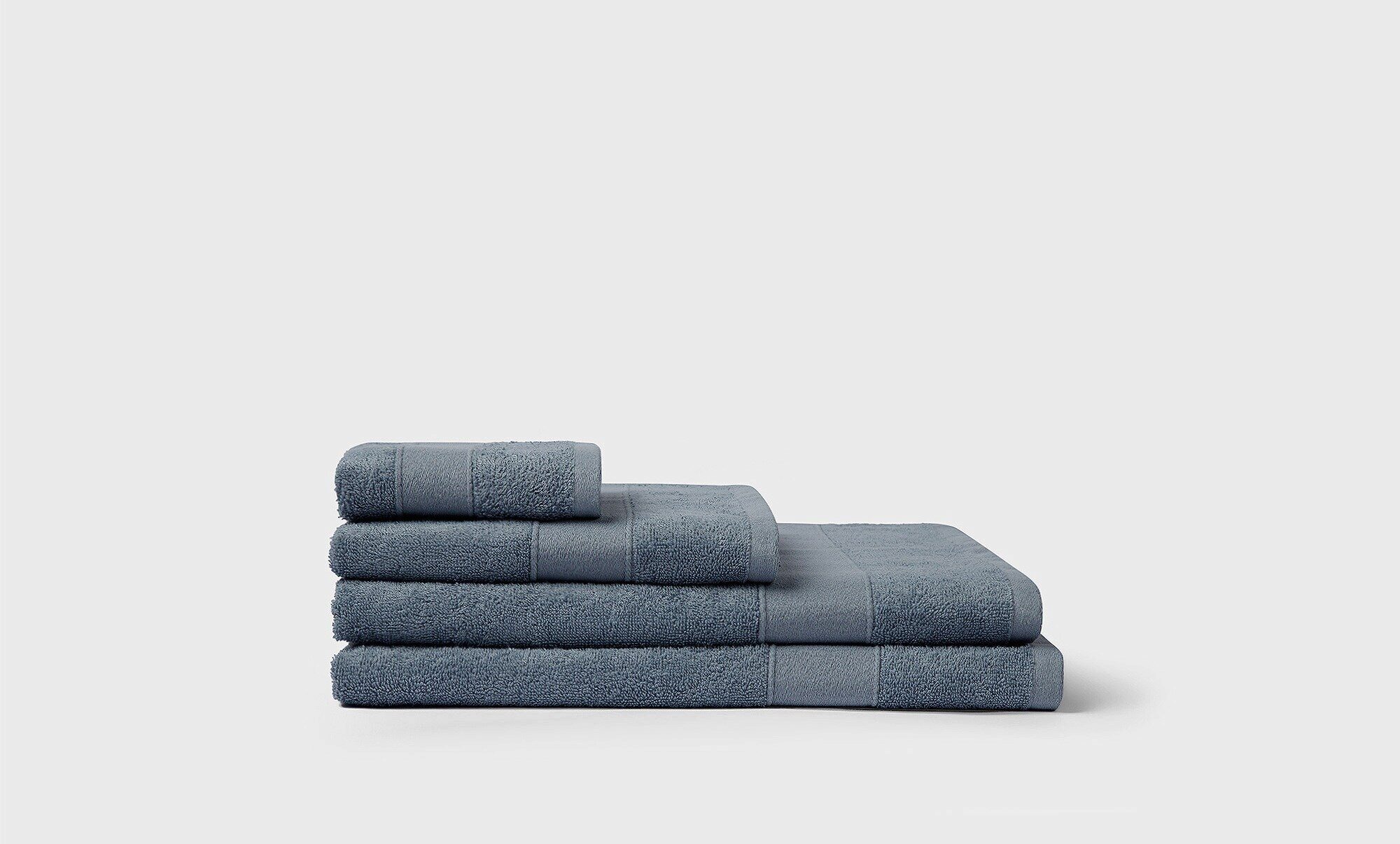 Полотенце Bamboo Towel (Бамбу Тауэл), цвет синий металлик