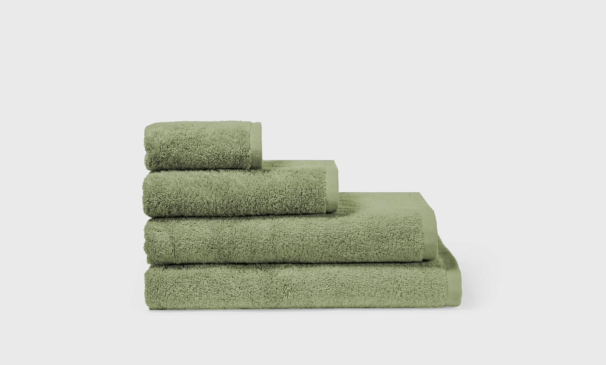 Полотенце Plain Cotton (Плейн Коттон), цвет зеленый чай, 1 шт