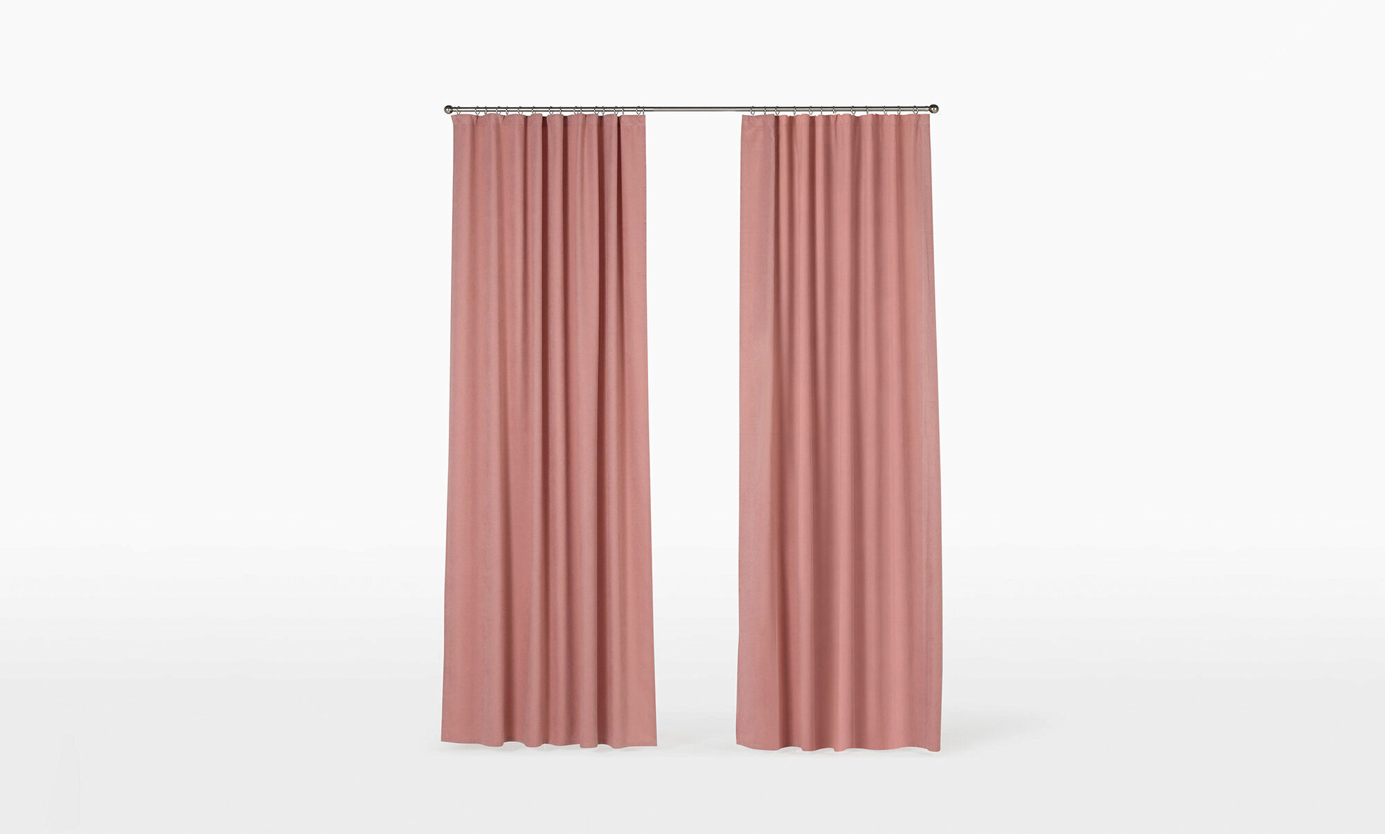 Портьера Askona Home Softy (Хоум Софти) светло-розовый, 1 шт