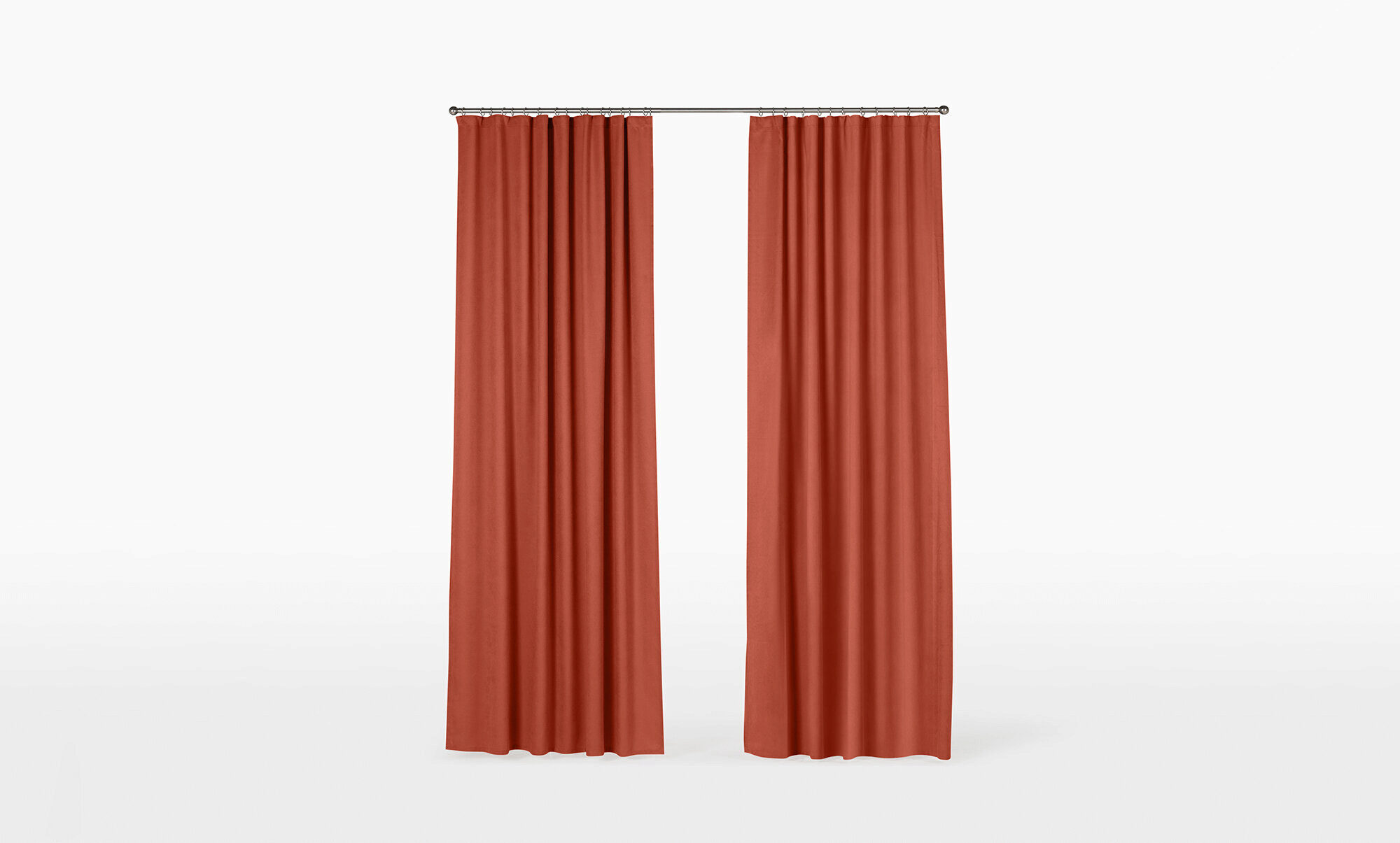 Портьера Askona Home Softy (Хоум Софти) коралловый, 1 шт