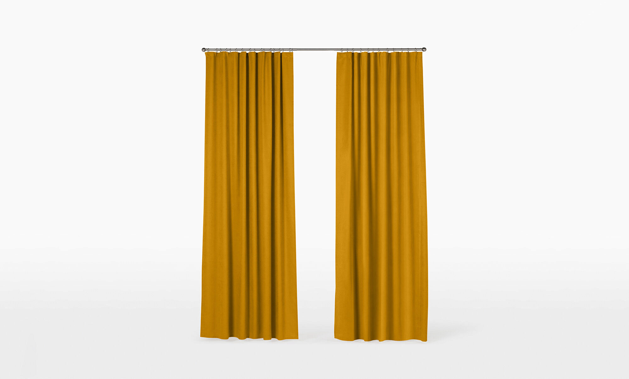 Портьера Askona Home Softy (Хоум Софти) желтый, 1 шт