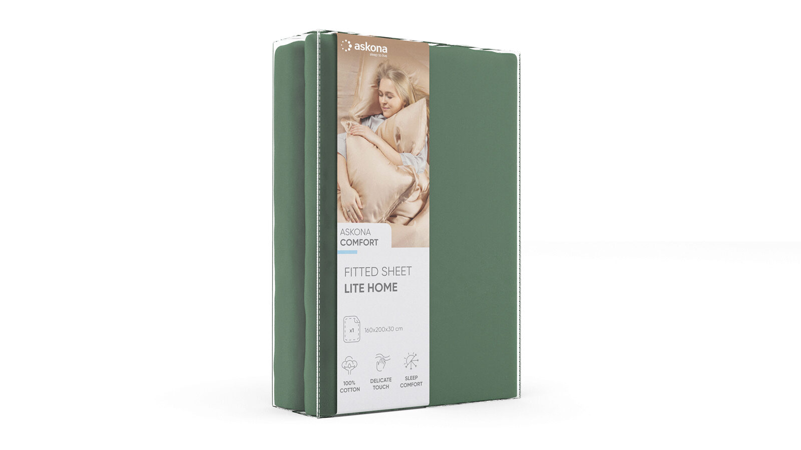 

Простыня на резинке Lite Home, цвет Хвойный, Lite Home, цвет Хвойный