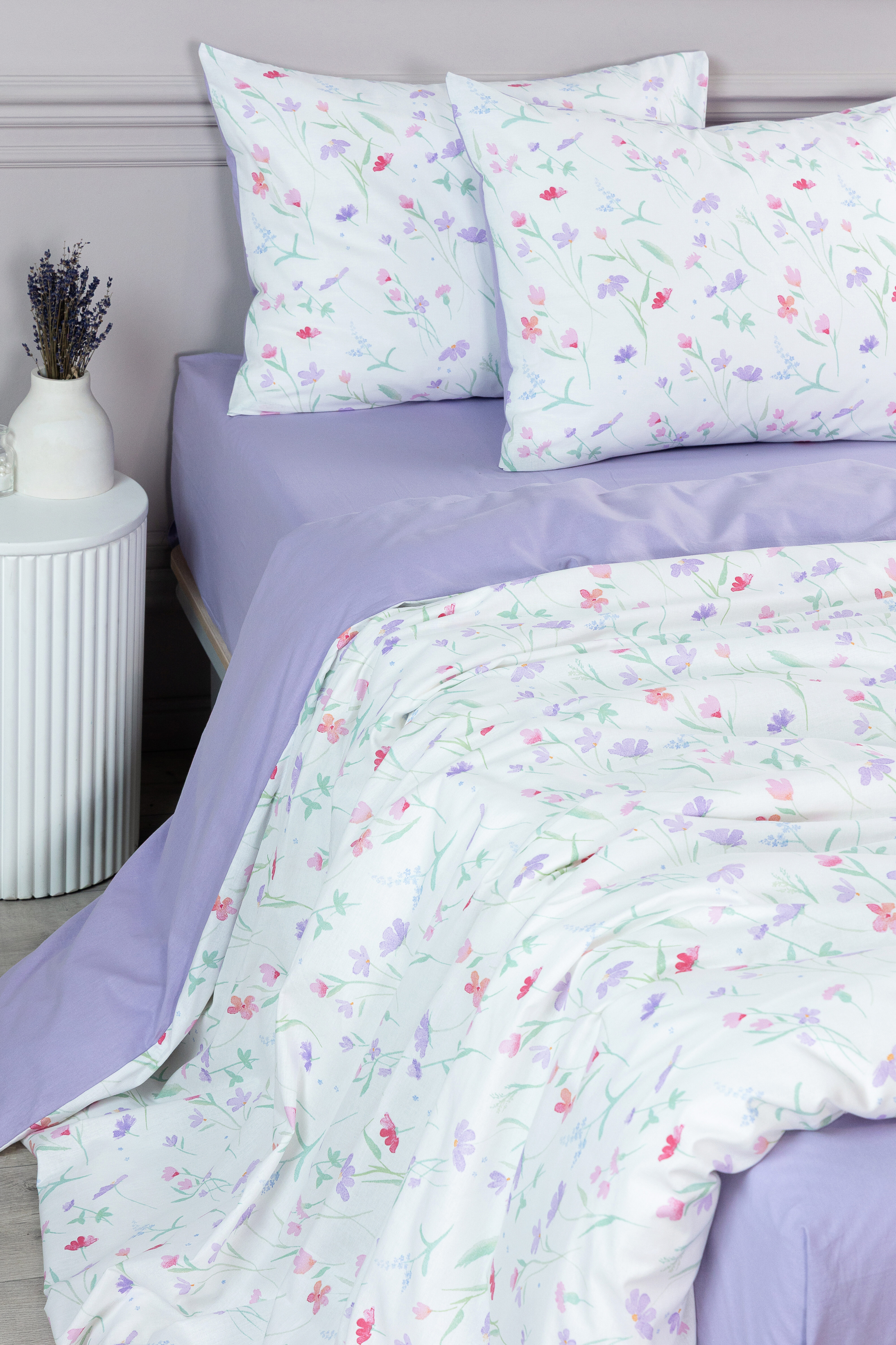 

Комплект постельного белья с простыней Simple Choice Лаванда, Simple Choice Лаванда