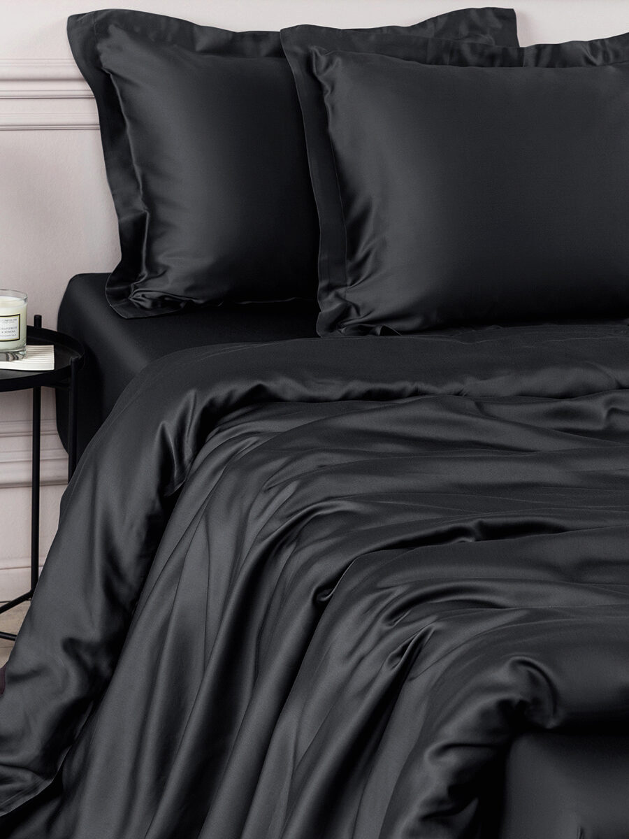 

Комплект постельного белья без простыни Tencel Limited Black (Тенсел Лимитед Блэк), Tencel Limited Black (Тенсел Лимитед Блэк)